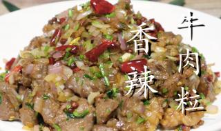 麻辣牛肉拌料配方 香辣牛肉粒